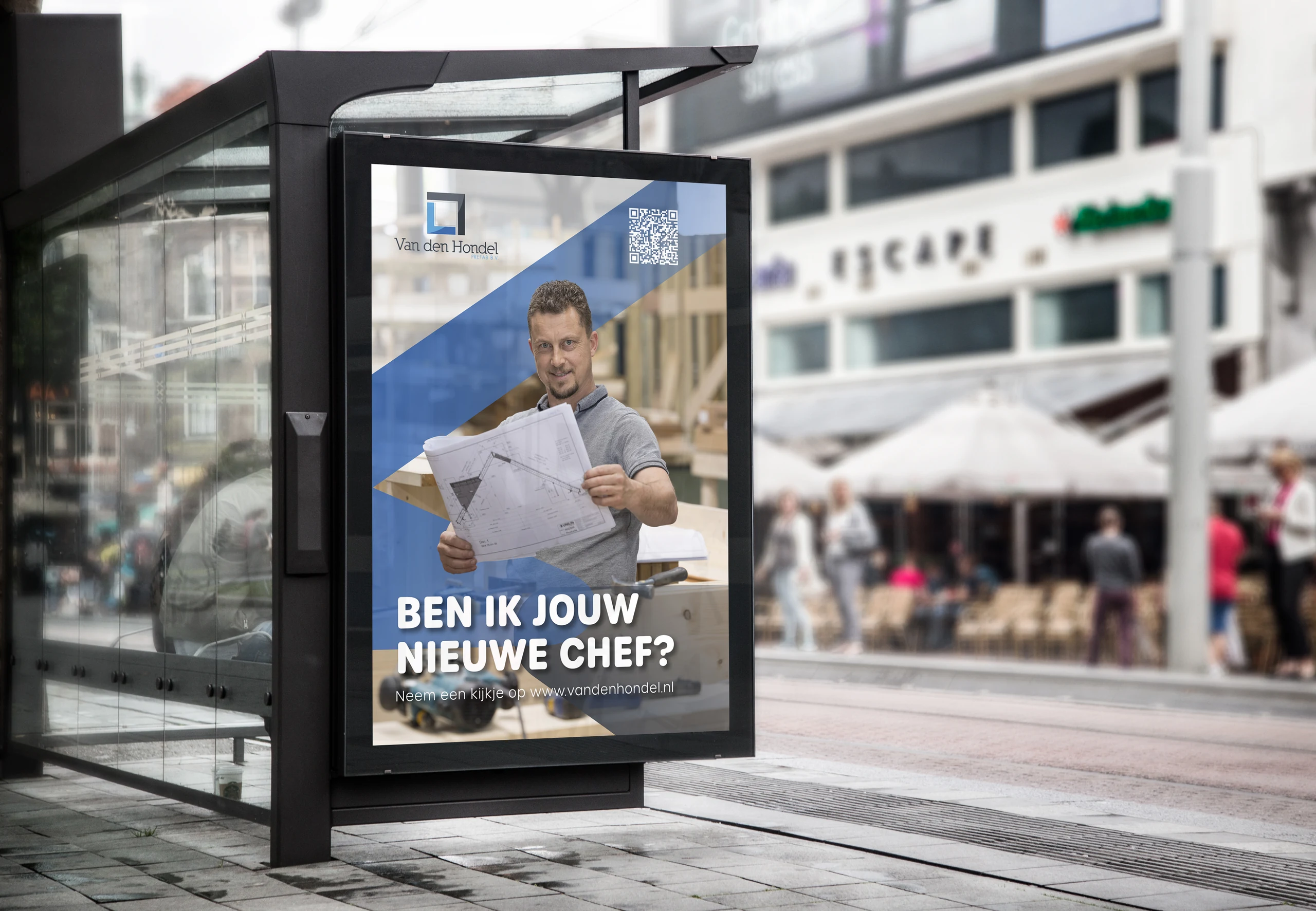 Recruitmentcampagne van Van den Hondel Prefab